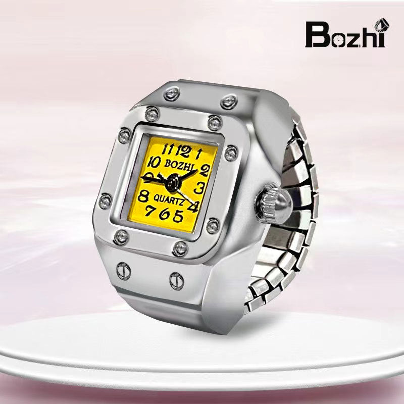 Bozhi™ Nykyaikainen ruostumattomasta teräksestä valmistettu sormuskello