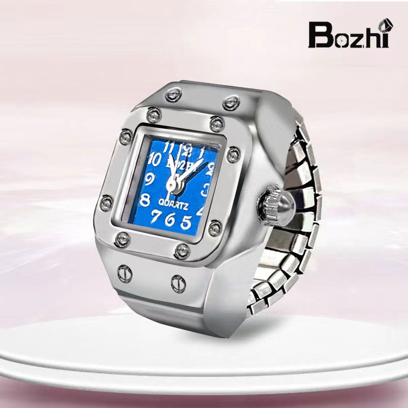 Bozhi™ Nykyaikainen ruostumattomasta teräksestä valmistettu sormuskello
