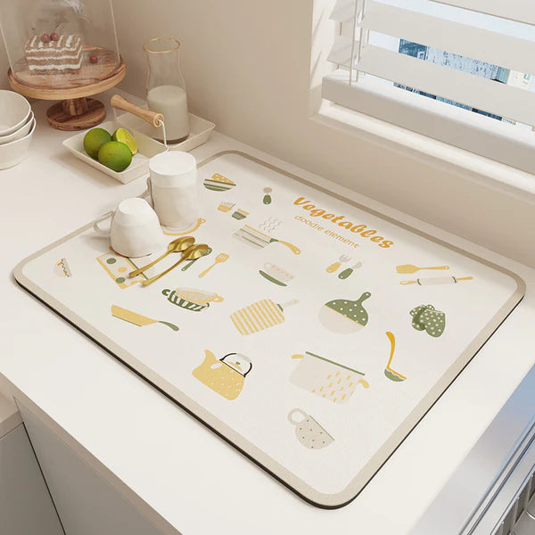 HomeCare™ Huippuimevä keittiönkuivausmatto