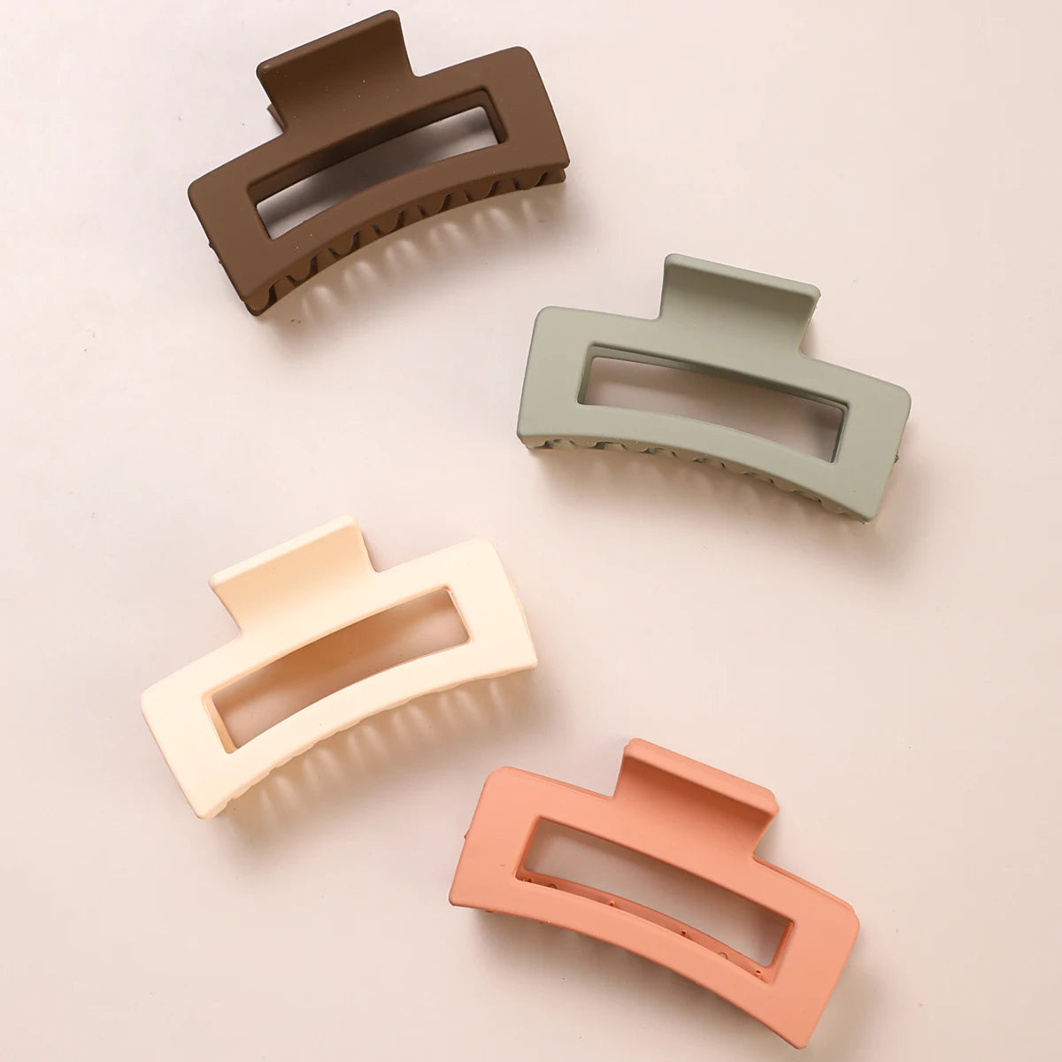 Luja ja liukumaton hiussolki 4 kpl settinä