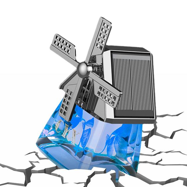 SolarEnergy™ aurinkoenergialla toimiva ilmanraikastin/tuulimylly