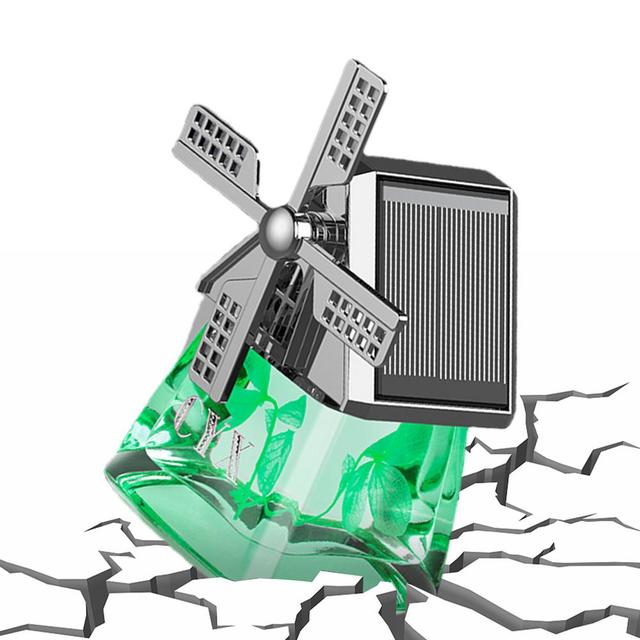 SolarEnergy™ aurinkoenergialla toimiva ilmanraikastin/tuulimylly