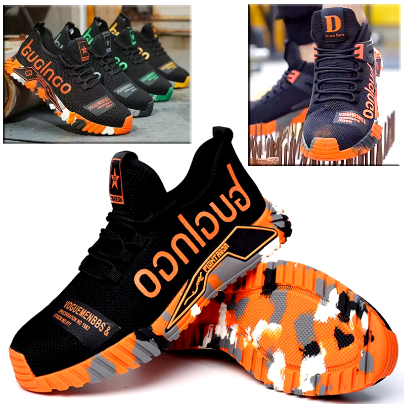 Fightabon™ turvalliset, tyylikkäät, mukavat ja kulumista kestävät jalkineet