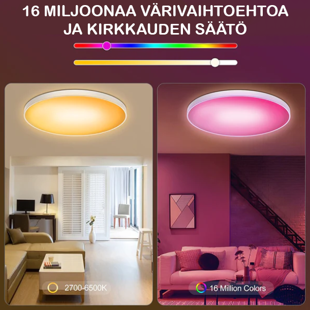 SmartLed™ Älykäs kattolamppu, joka säästää 80 % energiaa!