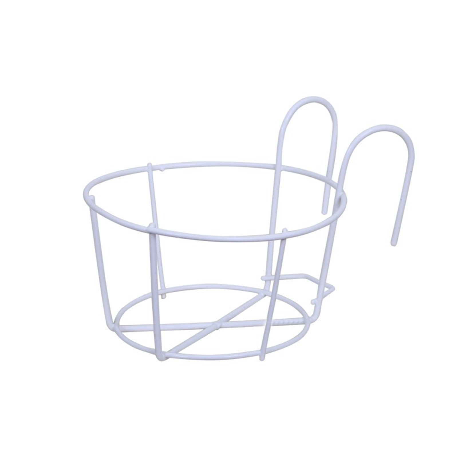 HomeCare™ Vahvalla kantavuudella rautainen kukkaruukun pohja parvekkeelle ja puutarhaan