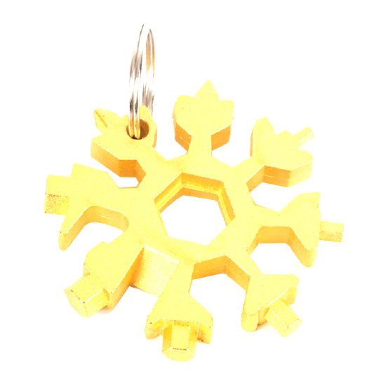 BestGift™ 18 asiaa yhdessä: lumihiutaleen muotoinen monitoimityökalu