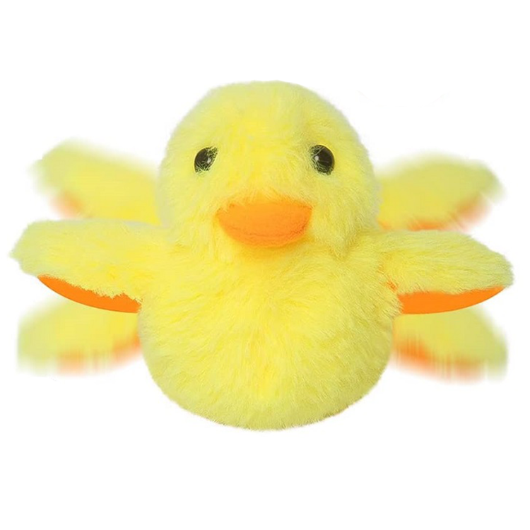 PetFUN™ ankanpoikanen, joka vilkuttaa ja räksyttää kosketuksesta + catnip (kissanminttu) lahjaksi.