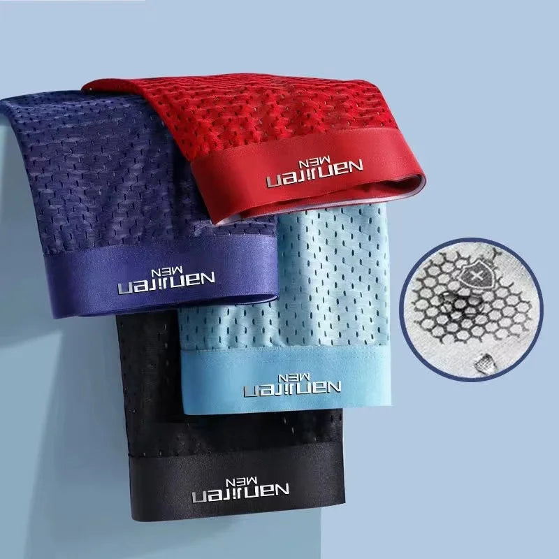 N-Men™ bambukuituiset, seksikkäät ja ohuet miesten bokserit 5 kpl pakkauksessa