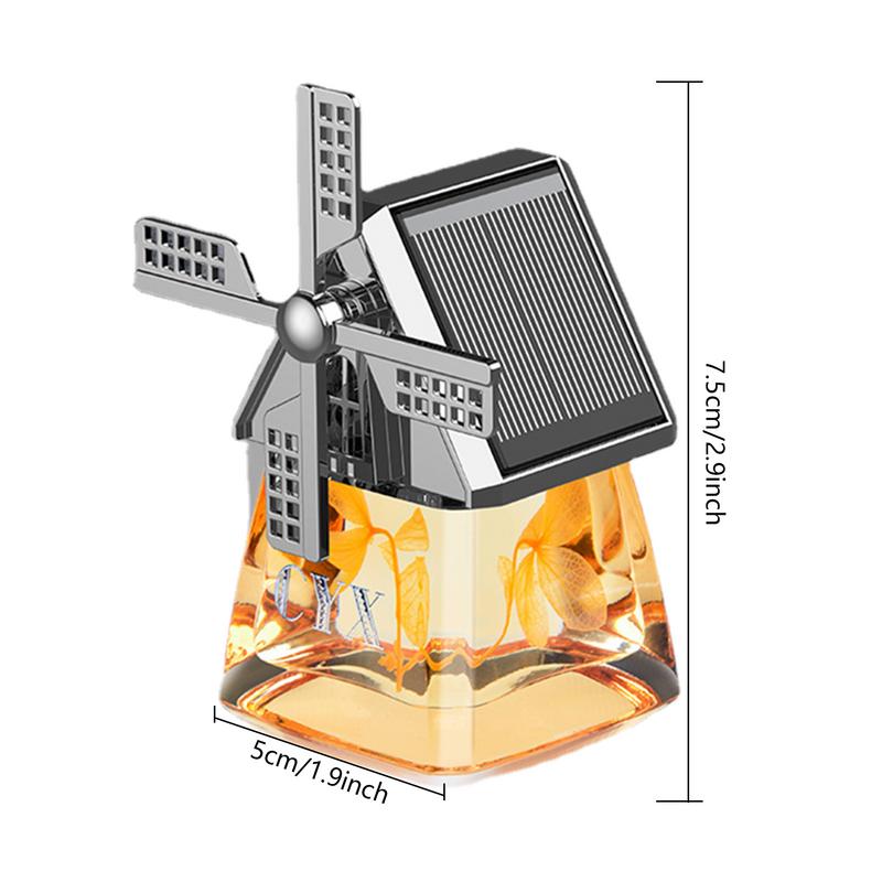 SolarEnergy™ aurinkoenergialla toimiva ilmanraikastin/tuulimylly