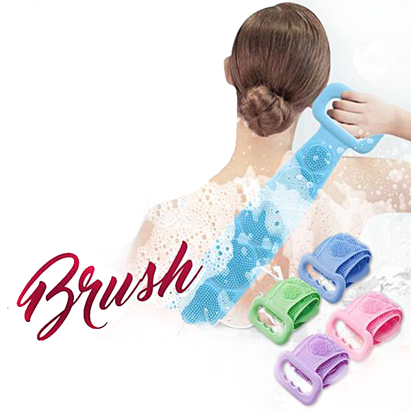 SuperLife™ Silikoninen hierontaharjaksin varustettu pesuharja