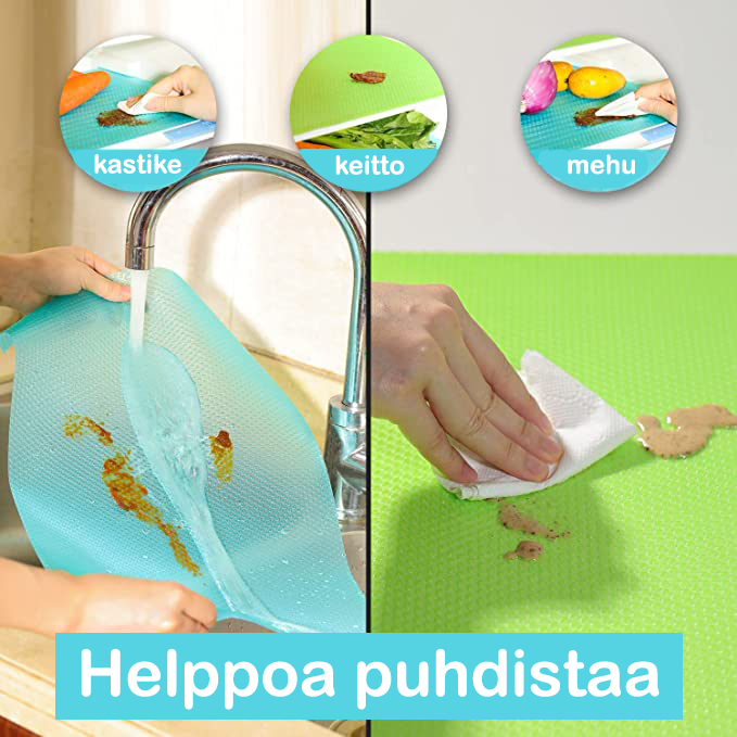 EasyLife™ pestävät matot jääkaappiin 4kpl - pidä jääkaappi puhtaana