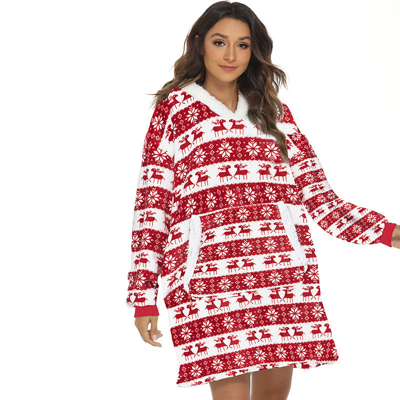 SweetFashion™ Ylisuuri hupparipeitto hihoilla, ilman postikuluja