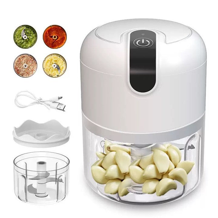 Sähköinen minisilppuri – 250 ml (usb-ladattava malli)