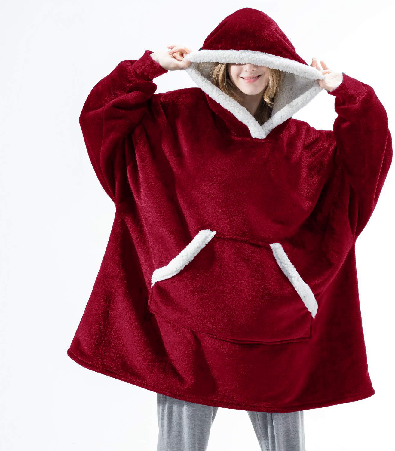 SweetFashion™ Ylisuuri hupparipeitto hihoilla, ilman postikuluja